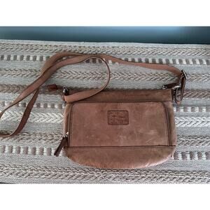 Fossil Leather Crossbody Bag Purse Pocketbook Y2K
